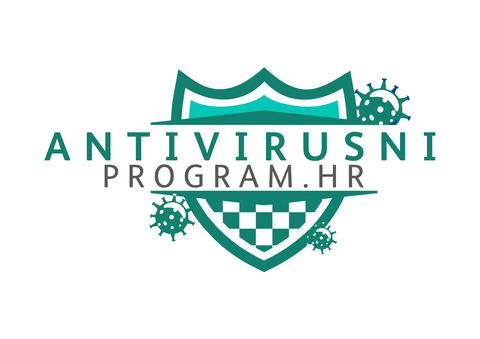 Logotip Antivirusni program s ščitom